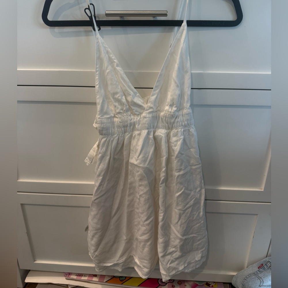 Aerie white summer mini dress